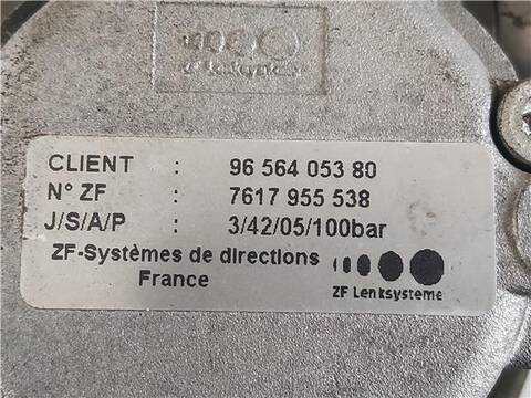 Foto 3ª: Bomba Servodireccion Citroen C5 1.6 HDI RC8HZB) BERLINA 109CV 80KW [9HY (DV6TED4)] (2006)