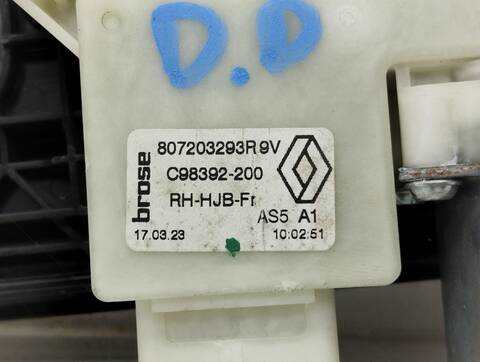 Foto 2ª: Elevalunas Eléctrico Delantero Derecho Renault Captur EQUILIBRE 91CV 67KW [H4D480] (2023)
