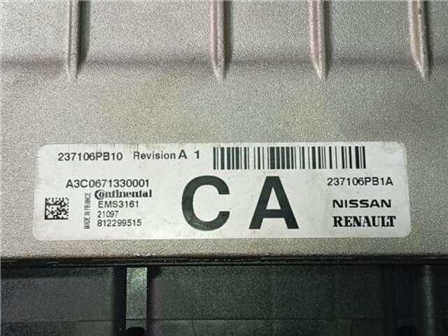 Centralita Motor ECU Nissan Juke 1.0 ACENTA [1.0 LTR. - 84 KW 12V CAT]