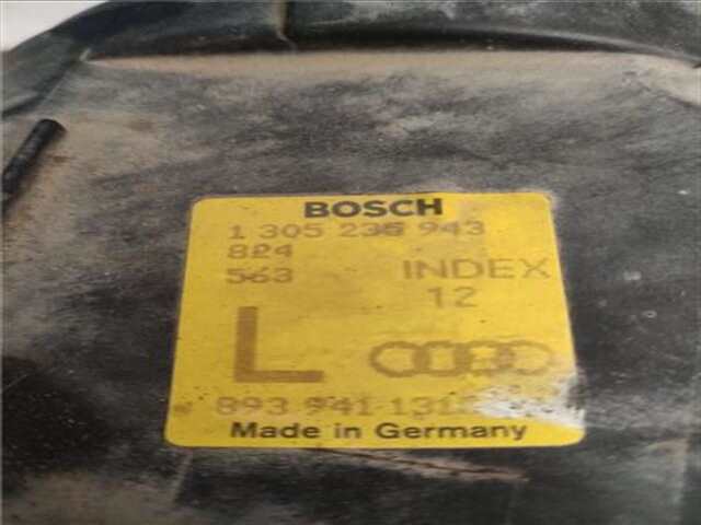 Foto 2ª: Faro Izquierdo Audi 80 2.3 BÁSICO BERLINA [2.3 LTR. - 98 KW] [NG]