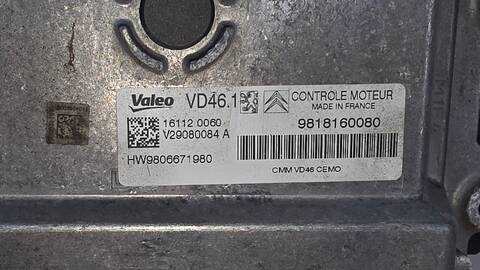 Foto 3ª: Centralita Motor ECU Peugeot 3008 HN02 (2016)