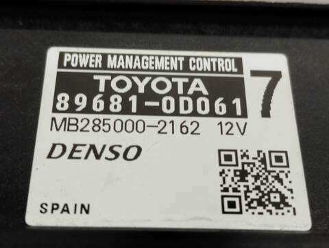 Foto 3ª: Centralita Motor ECU Toyota Yaris ACTIVE HYBRID 75CV 55KW [1NZFXE] (2013)