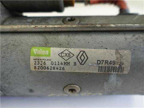 Foto 3ª: Motor de Arranque Renault Laguna 1.9 DCI KG1A KG1W) GRANDTOUR 110CV 81KW [F9Q 674] (2007)