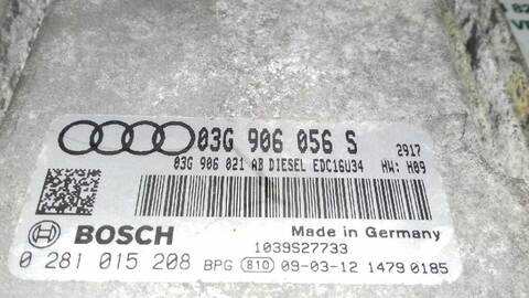Foto 3ª: Centralita Motor ECU Audi A3 1.9 TDI AMBITION 105CV 77KW [BLS] (2009)