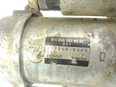 Foto 2ª: Motor de Arranque Mercedes Clase C 160 C 220 CDI 204.208) [OM 646.811] (2007)