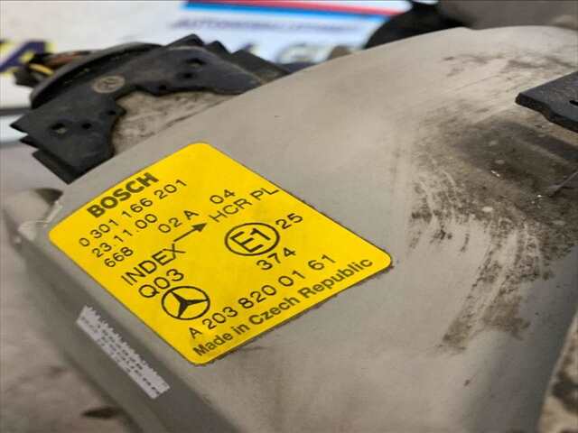 Foto 2ª: Faro Izquierdo Mercedes Clase C 160 2.2 CDI 143CV 0CV [611962] (2000)