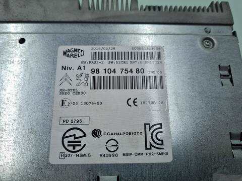 Foto 2ª: Sistema Audio Radio CD Peugeot 308 ACTIVE 119CV 88KW [BH01] (2015)