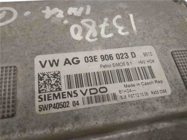 Foto 3ª: Centralita Motor ECU Seat Ibiza 1.2 12V [BXV]