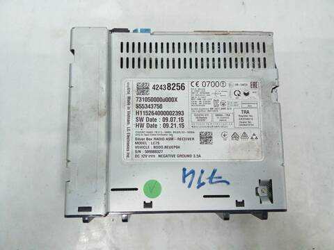 Sistema Audio Radio CD Opel Astra 1.0 TURBO 68) 105CV 77KW