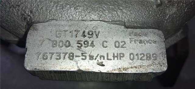 Turbocompresor Bmw Serie 1 114 2.0 120D [2.0 LTR. - 130 KW TURBODIESEL CAT]