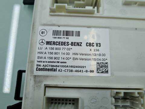 Foto 2ª: Centralita Motor ECU Mercedes Clase G 230 GLA 200 CDI 156.908) 136CV 100KW [651930] (2016)