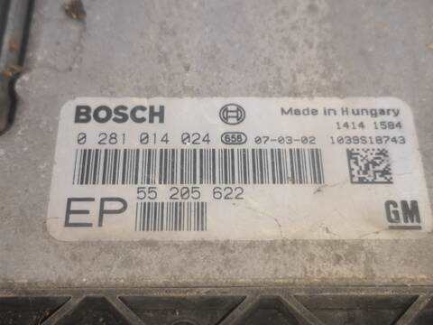 Centralita Motor ECU Opel Astra Z19DTH