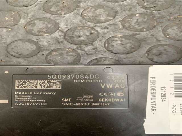 Foto 2ª: Modulo Confort BCM Volkswagen T-Roc 1.5 TSI 150CV/110KW [DAD] (2018)