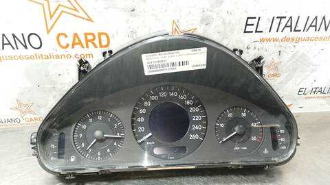 Foto 2ª: Cuadro de Instrumentos Mercedes Clase E 180 E 200 CDI 211.007) BERLINA 136CV 100KW [OM646961] (2004)