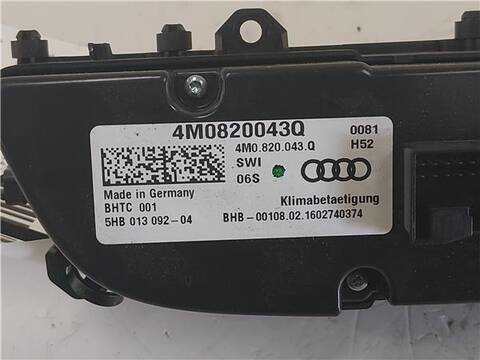 Foto 3ª: Mando Climatizador Audi Q7 3.0 TDI QUATTRO 272CV 200KW [CRT] (2016)