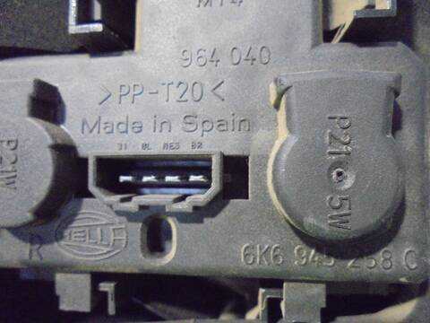 Foto 3ª: Piloto Trasero Derecho Seat Ibiza FREE SKY 60CV 44KW [AKK] (2000)