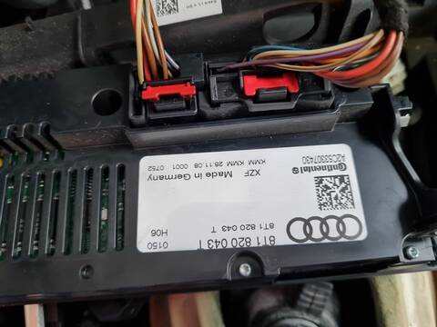Foto 2ª: Mando Calefacción A. A. Audi A4 BASICO 160CV 118KW [CDHB] (2009)
