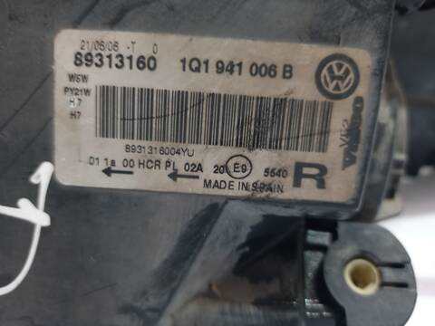Foto 2ª: Faro Derecho Volkswagen Eos 2.0 150CV 110KW (2006)