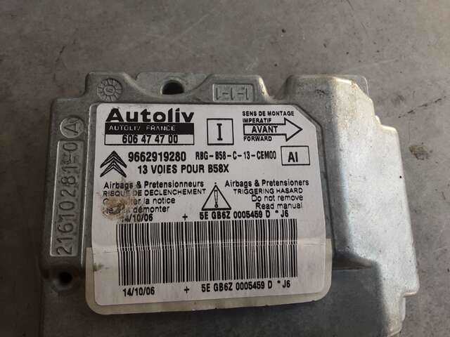 Centralita Airbag Citroen C4 1.6 HDI 110CV PICASSO