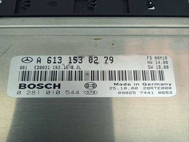 Foto 3ª: Centralita Motor ECU Mercedes Clase E 180 320 CDI 210.026) BERLINA 197CV 145KW [OM613961] (2001)