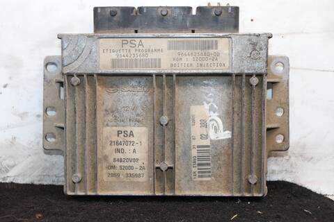 Centralita Motor ECU Peugeot 206 XR 75CV 55KW