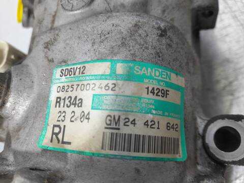 Foto 4ª: Compresor Aire Acondicionado Opel Meriva COSMO 75CV 55KW [Y17DT] (2004)