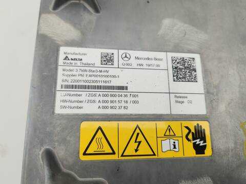 Foto 3ª: Inversor Mercedes Clase A 140 A 250 E 177.085) 218CV 160KW [282.814] (2024)