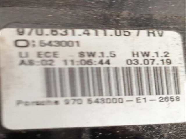 Foto 3ª: Piloto Trasero Izquierdo Porsche Panamera 3.0 D (2009)