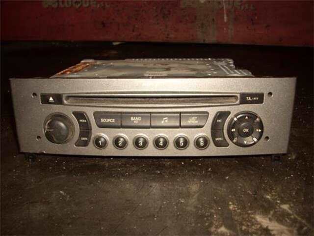 Foto 1ª: Sistema Audio Radio CD Peugeot 308 1.6 ACCESS [1.6 LTR. - 85 KW 16V E-HDI FAP] [RHE]