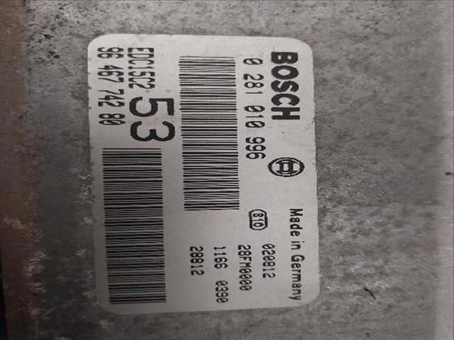 Foto 2ª: Centralita Motor ECU Citroen Xsara 2.0 D [D-RHY] (2002)