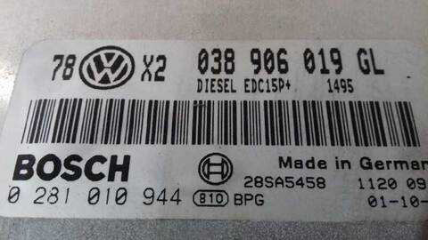 Foto 3ª: Centralita Motor ECU Volkswagen Passat 1.9 TDI BERLINA 101CV 74KW [AVB] (2002)