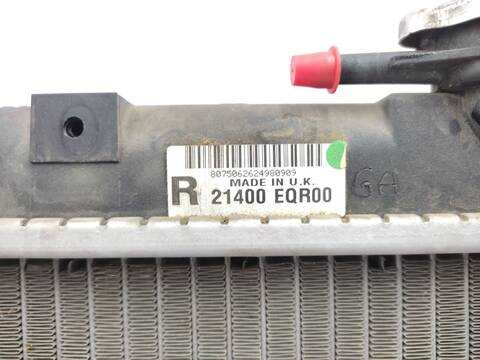 Foto 2ª: Radiador Motor Nissan Primera 1.6 16V HATCHBACK 99CV 73KW [GA16DE] (1998)