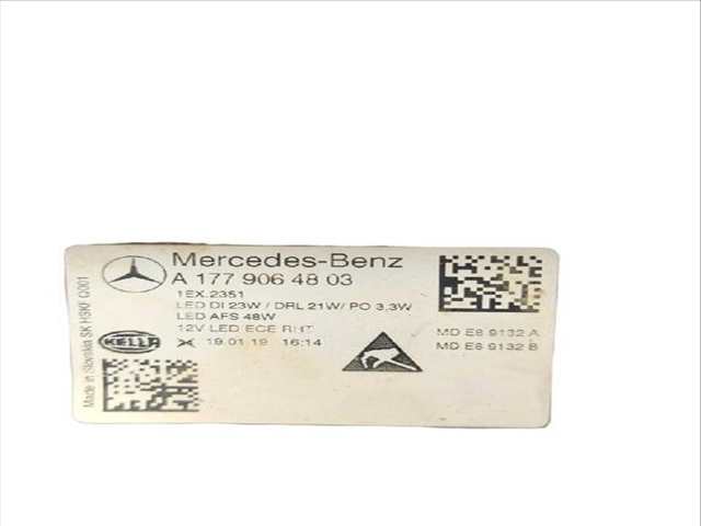 Foto 2ª: Piloto Delantero Derecho Mercedes Clase A 140 A 200 177.087) (2018)