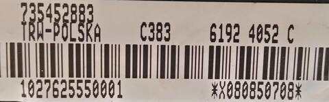 Foto 2ª: Airbag Delantero Izquierdo Fiat 500 169A1000 (2008)