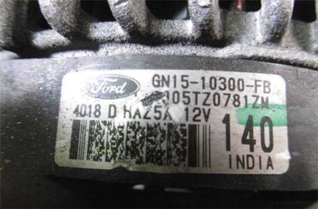 Foto 3ª: Alternador Ford Ka 1.2 BASIS [1.2 LTR. - 51 KW TI-VCT CAT] [APKE]