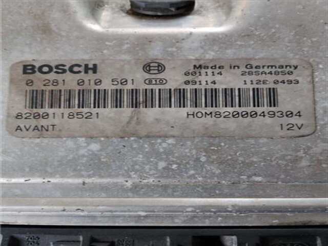 Foto 2ª: Centralita Motor ECU Renault Clio 1.9 DTI ALIZE [1.9 LTR. - 59 KW DTI DIESEL] [f9q782]