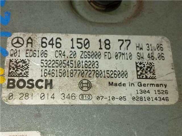 Centralita Motor ECU Mercedes Sprinter 211 CDI