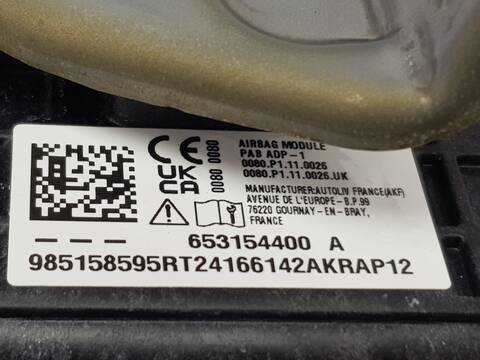 Foto 3ª: Kit Airbag Renault Arkana TECHNO 75CV 55KW