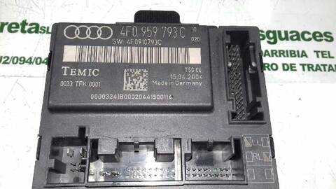 Foto 2ª: Centralita Cierre Centralizado Audi A6 2.4 BERLINA 177CV 130KW [BDW] (2005)