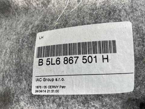 Foto 3ª: Techo Interior Skoda Yeti ACTIVE 105CV [CBZB] (2009)