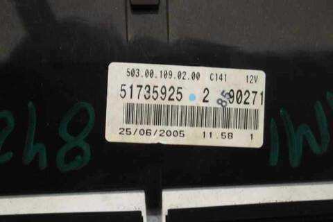 Foto 3ª: Cuadro de Instrumentos Fiat Croma 1.9 8V JTD CAT 939A1000 - 192A8000) 120CV 88KW (2005)