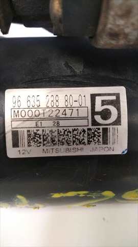 Foto 3ª: Motor de Arranque Peugeot 207 1.4 D [D/8HR] (2012)