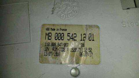 Foto 3ª: Cuadro de Instrumentos Mercedes Sprinter 82CV 60KW CAJA ABIERTA