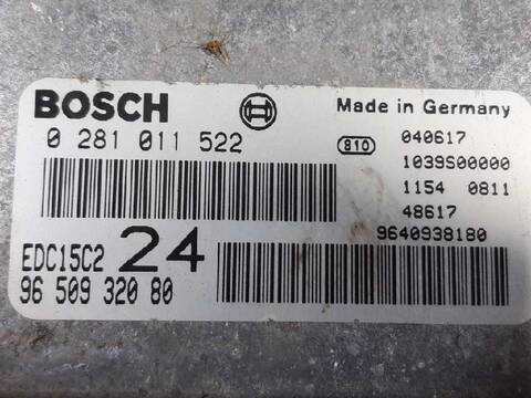 Foto 3ª: Centralita Motor ECU Peugeot 807 ST PACK 128CV 94KW [4HW] (2004)