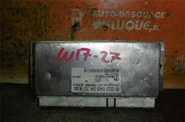 Foto 3ª: Centralita ASR Mercedes Clase SLK 230 2.3 16V COMPRESSOR CAT 197CV 145KW (BM 170) ROADSTER (170.449) (W170) M111 [M 111.983]
