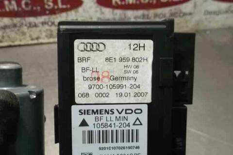 Foto 4ª: Elevalunas Eléctrico Delantero Izquierdo Audi A4 2.0 TDI 16V 103KW) BERLINA 140CV [BRE] (2007)
