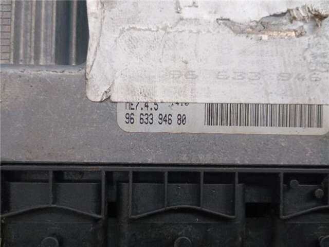 Foto 2ª: Centralita Motor ECU Peugeot 307 1.6 XS [1.6 LTR. - 80 KW 16V CAT (NFU - TU5JP4)] [NFU / TU5JP4]