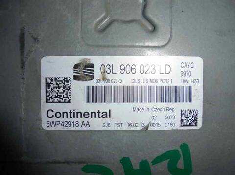 Foto 3ª: Centralita Motor ECU Seat Ibiza COPA 105CV 77KW [CAYV] (2013)