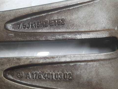 Foto 2ª: LLanta Aleacion Mercedes Clase B 150 B 180 CDI 246.212) (2011)