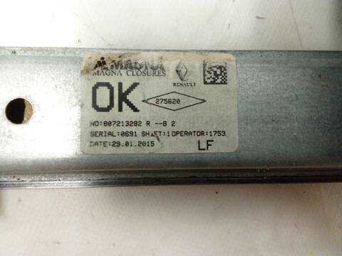 Foto 4ª: Elevalunas Eléctrico Delantero Izquierdo Dacia Sandero TCE 90 B8M1 B8MA) 90CV 66KW [H4B 400,H4B 412,H4B 411,H4B 410,H4B 408] (2015)